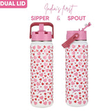 Dual Lid Dazzler Insulated Bottle