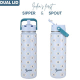 Dual Lid Dazzler Insulated Bottle