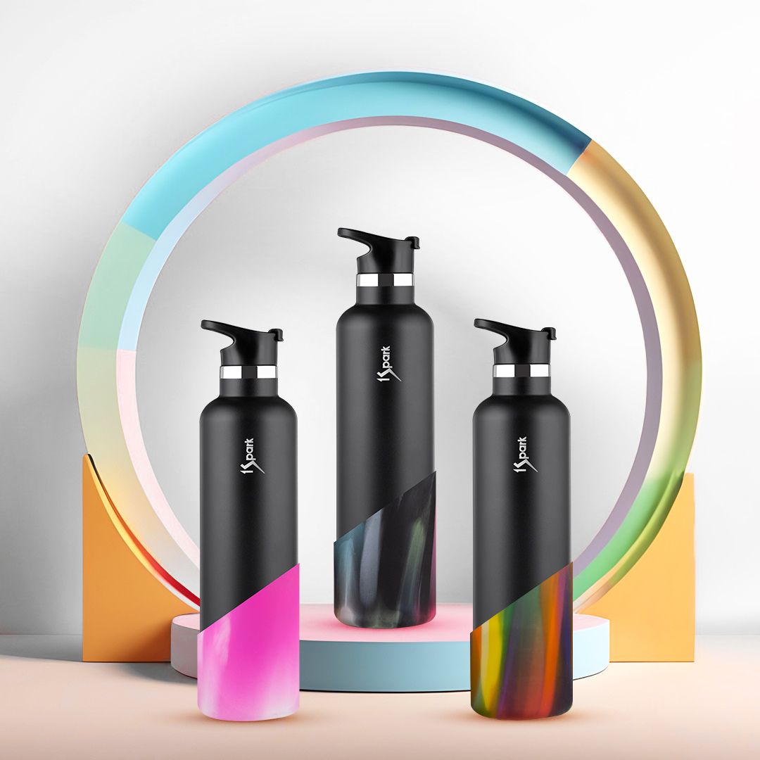 Show Steeler 1 Litre Insulated Bottle image 1