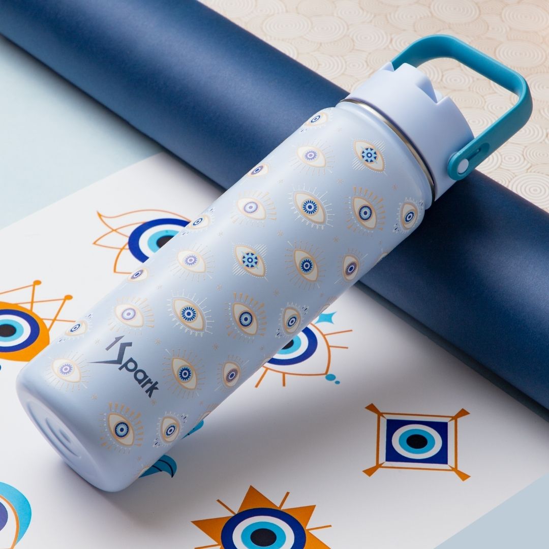 Dual Lid Dazzler Insulated Bottle image 3