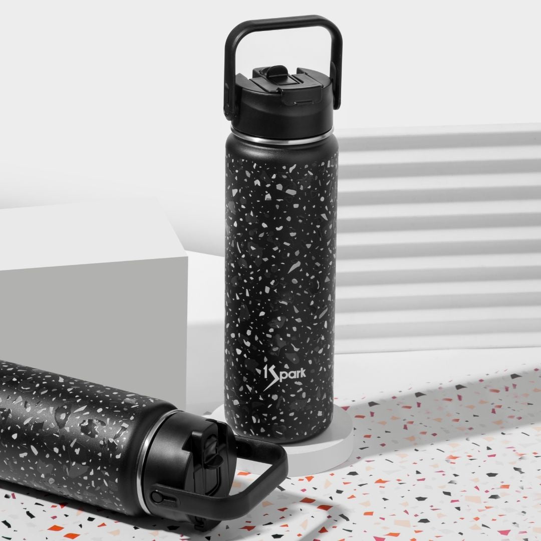 Dual Lid Dazzler Insulated Bottle image 4