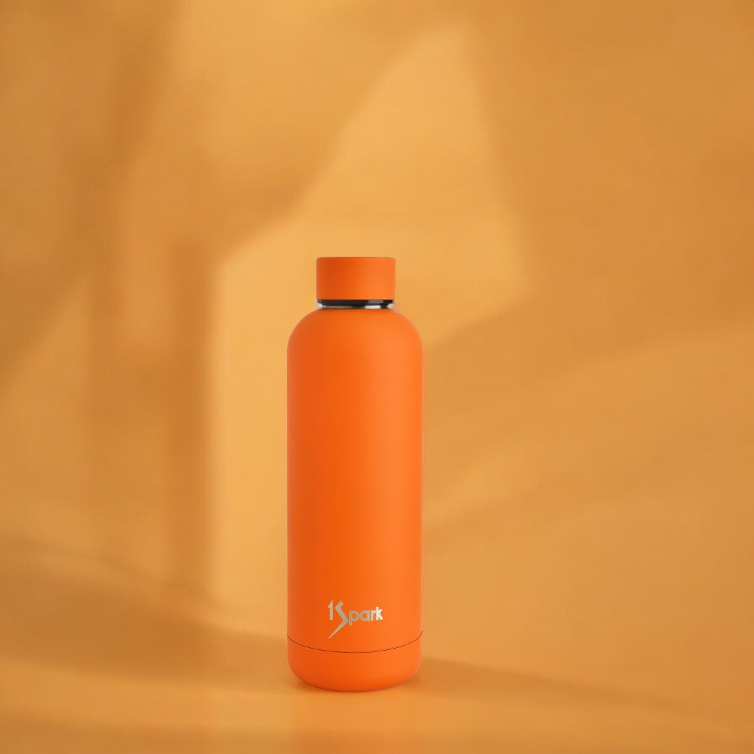 Heart Steeler Insulated Bottle - Orange Crush image 1